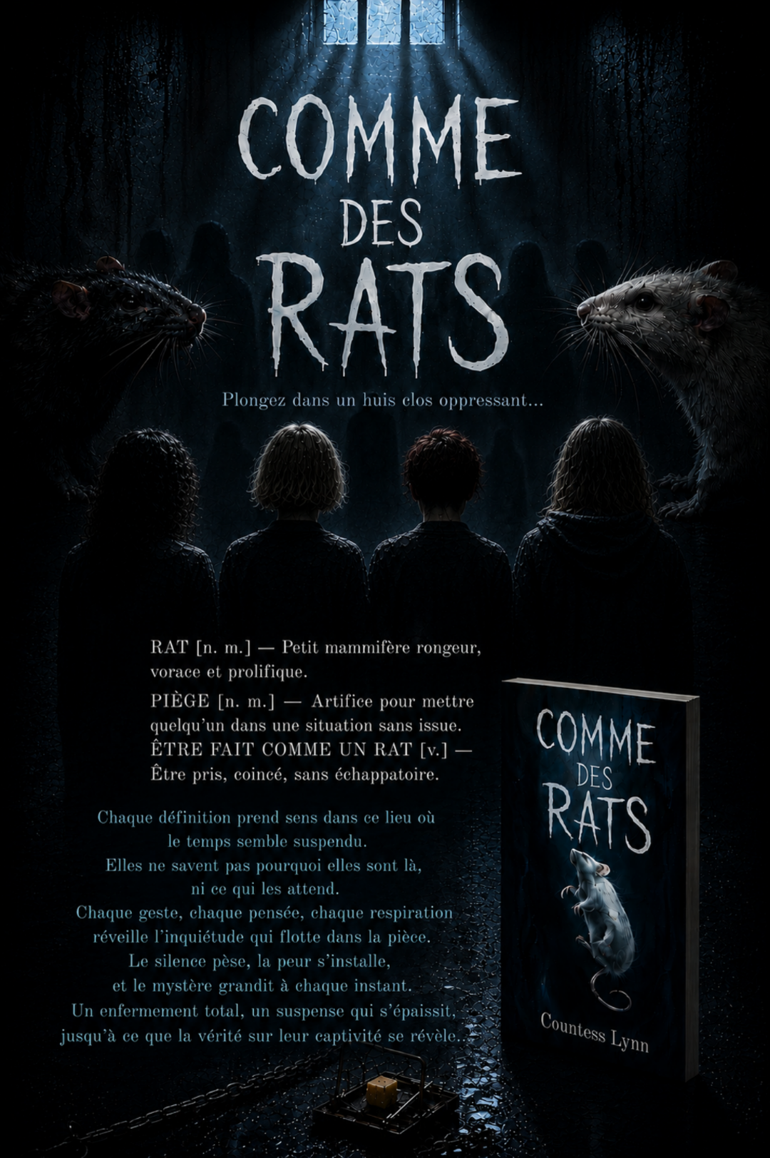 Quand l'écriture rencontre la nuit : naissance de l'univers sombre de Countess Lynn