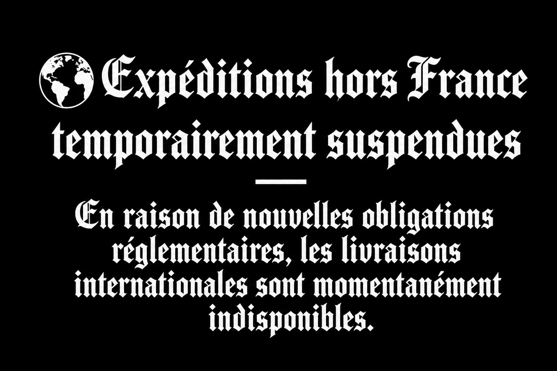Information concernant les livraisons internationales