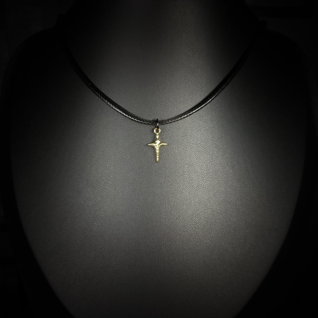 Collier Croix Dorée