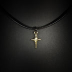 Collier Croix Dorée