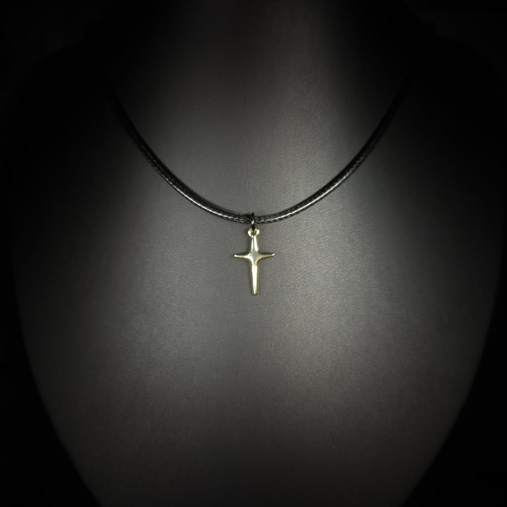 Collier Croix Fine