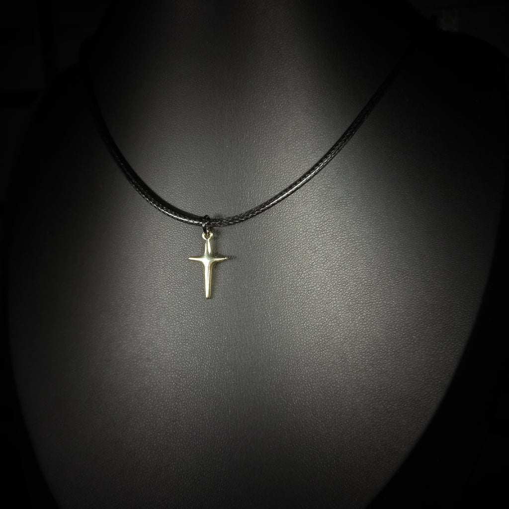 Collier Croix Fine