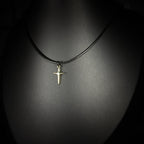Collier Croix Fine