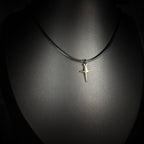Collier Croix Fine