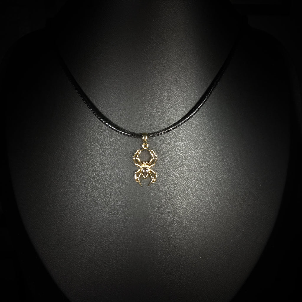 Collier Araignée Dorée