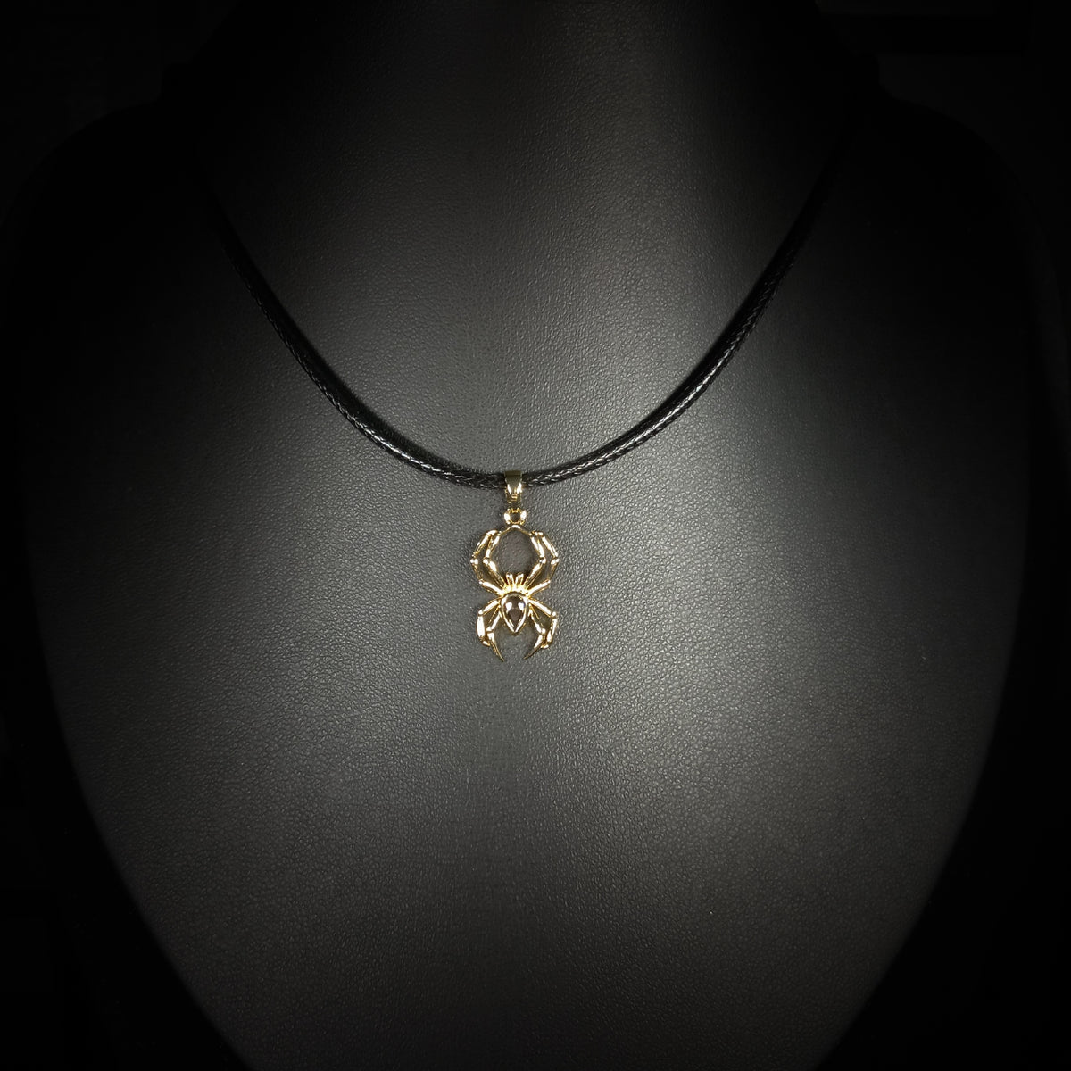 Collier Araignée Dorée