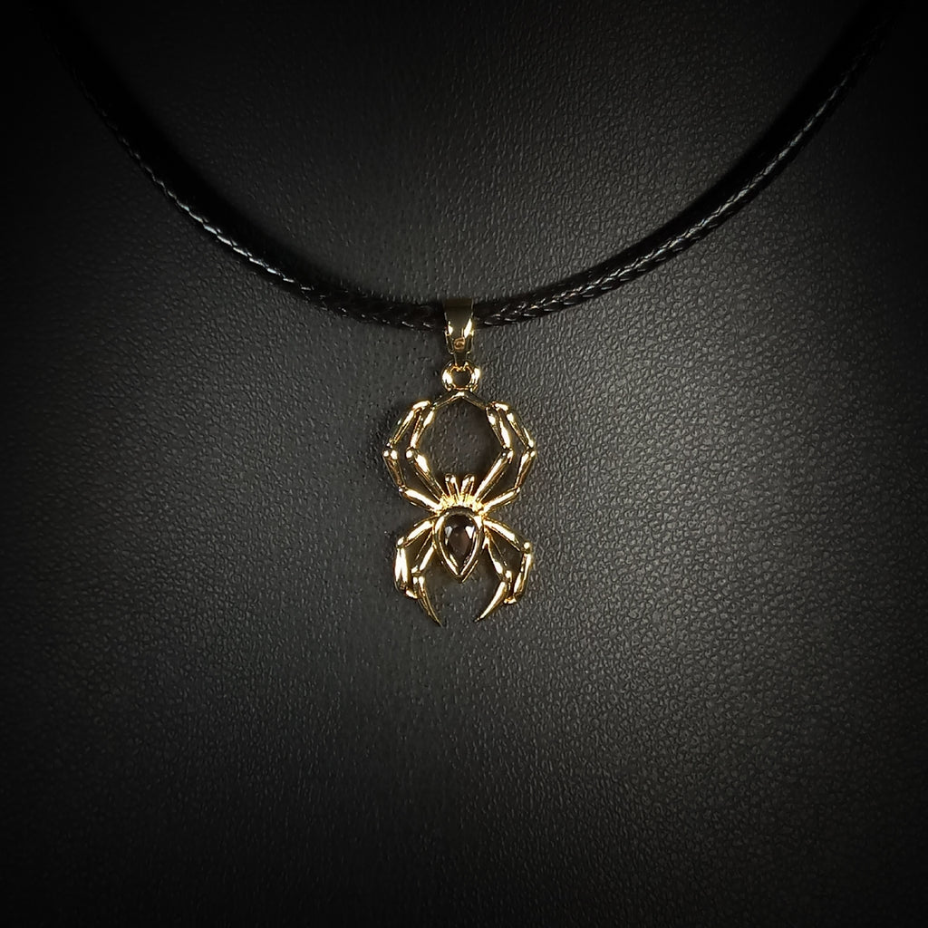 Collier Araignée Dorée