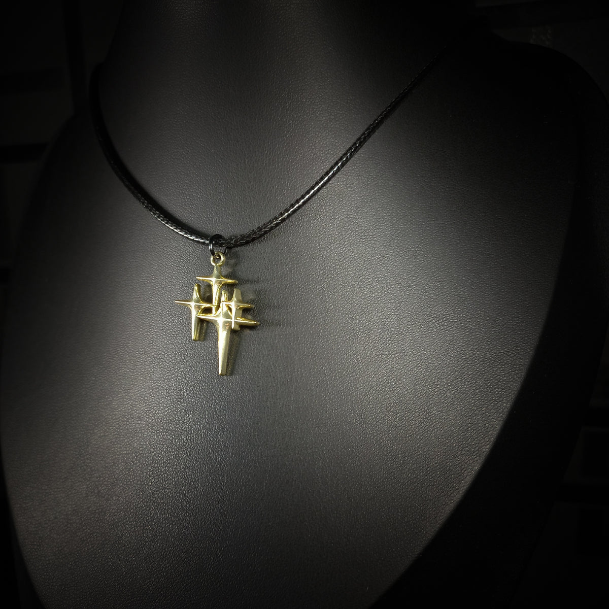 Collier Étoiles Célestes Dorées Multiples