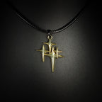 Collier Étoiles Célestes Dorées Multiples