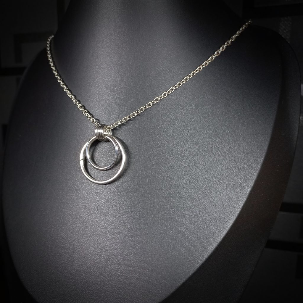 Collier Double Anneaux