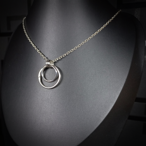 Collier Double Anneaux