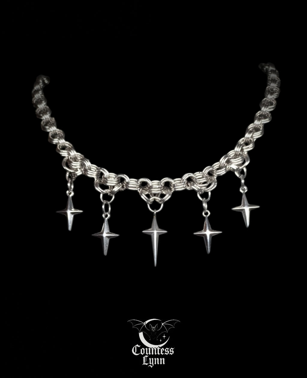 Collier Midnight – Constellations d’Acier