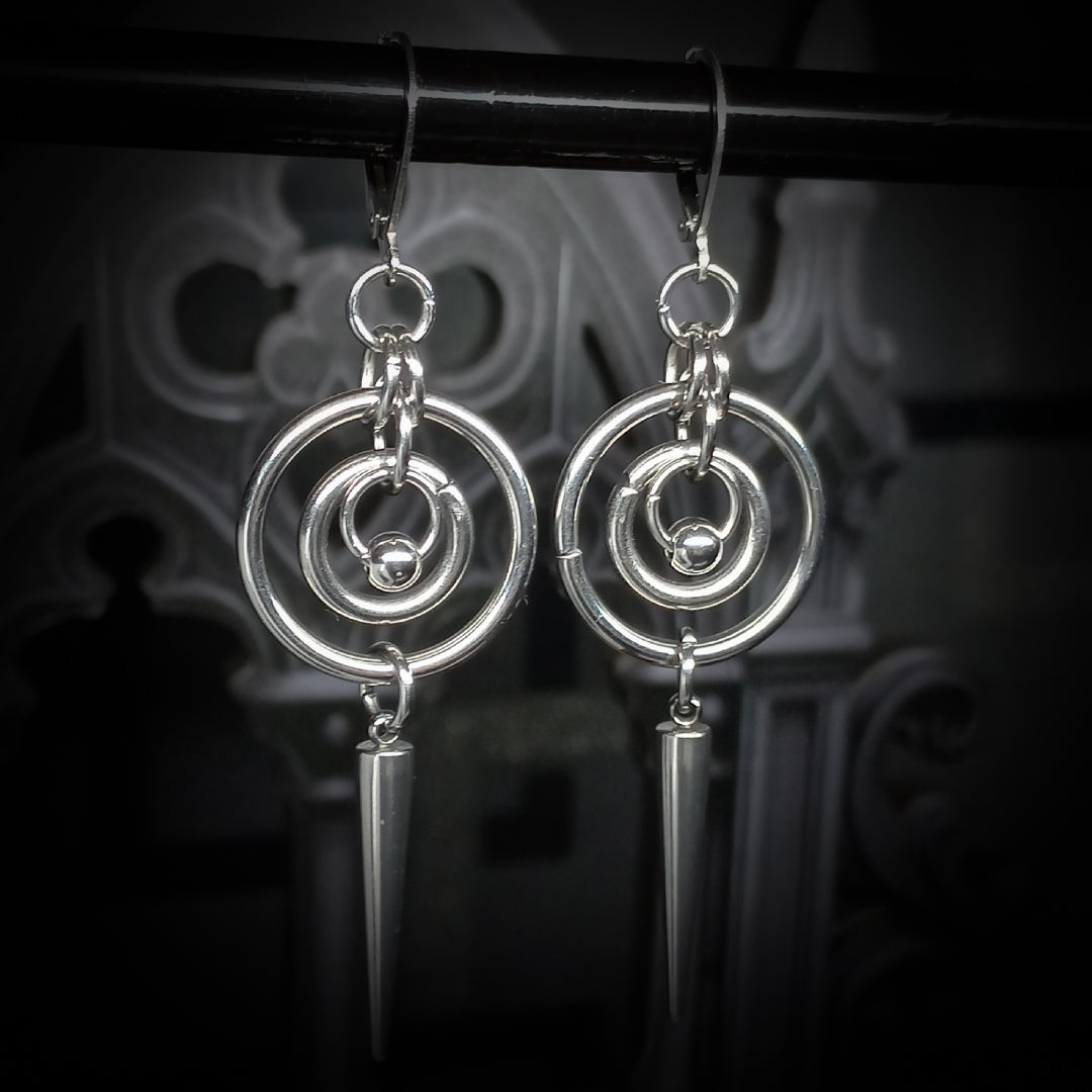 Boucles d’Oreilles à Pointe