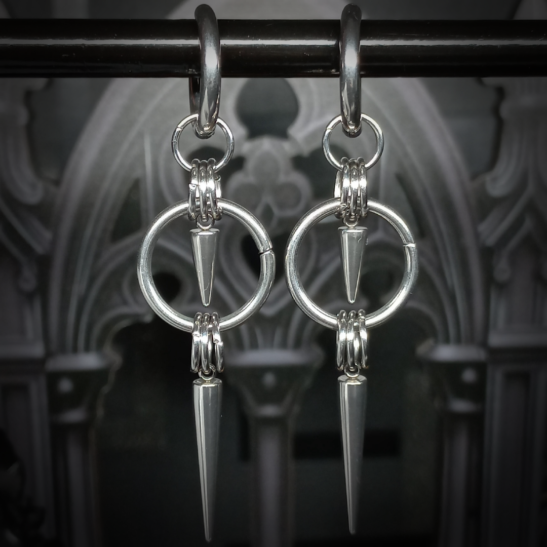 Boucles d’Oreilles à Pointes