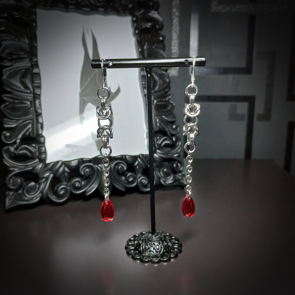 Boucles d’Oreilles Sanguis Byzantium