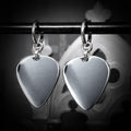 Boucles d’Oreilles Médiator Acier