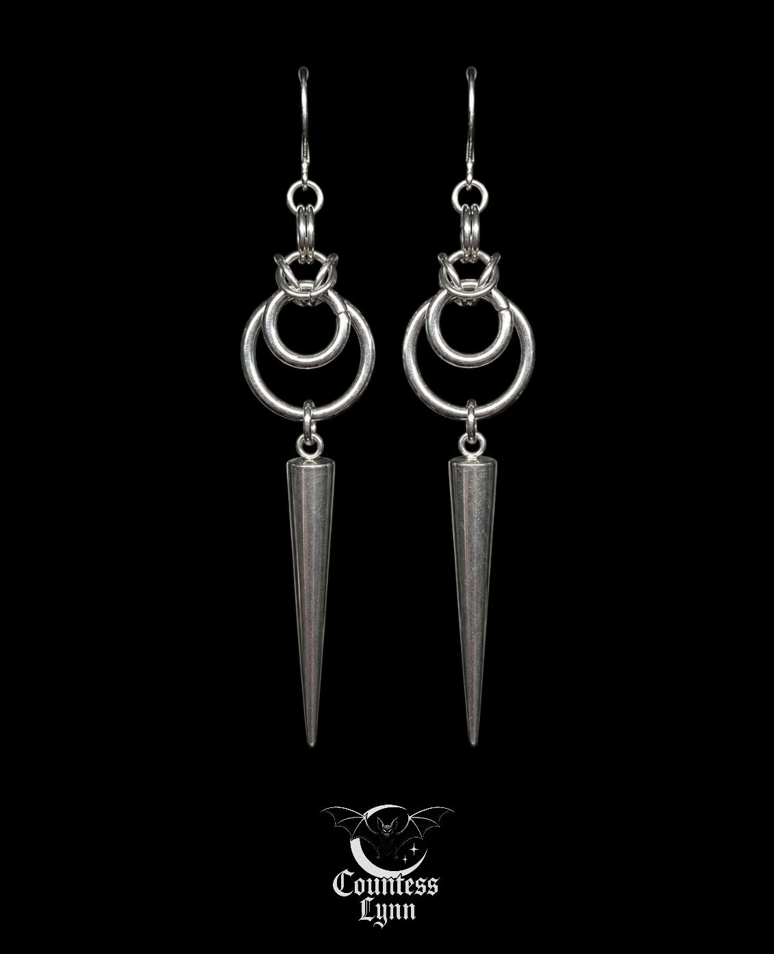 Boucles d’Oreilles à Grande Pointe