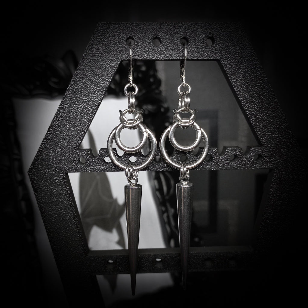 Boucles d’Oreilles à Grande Pointe