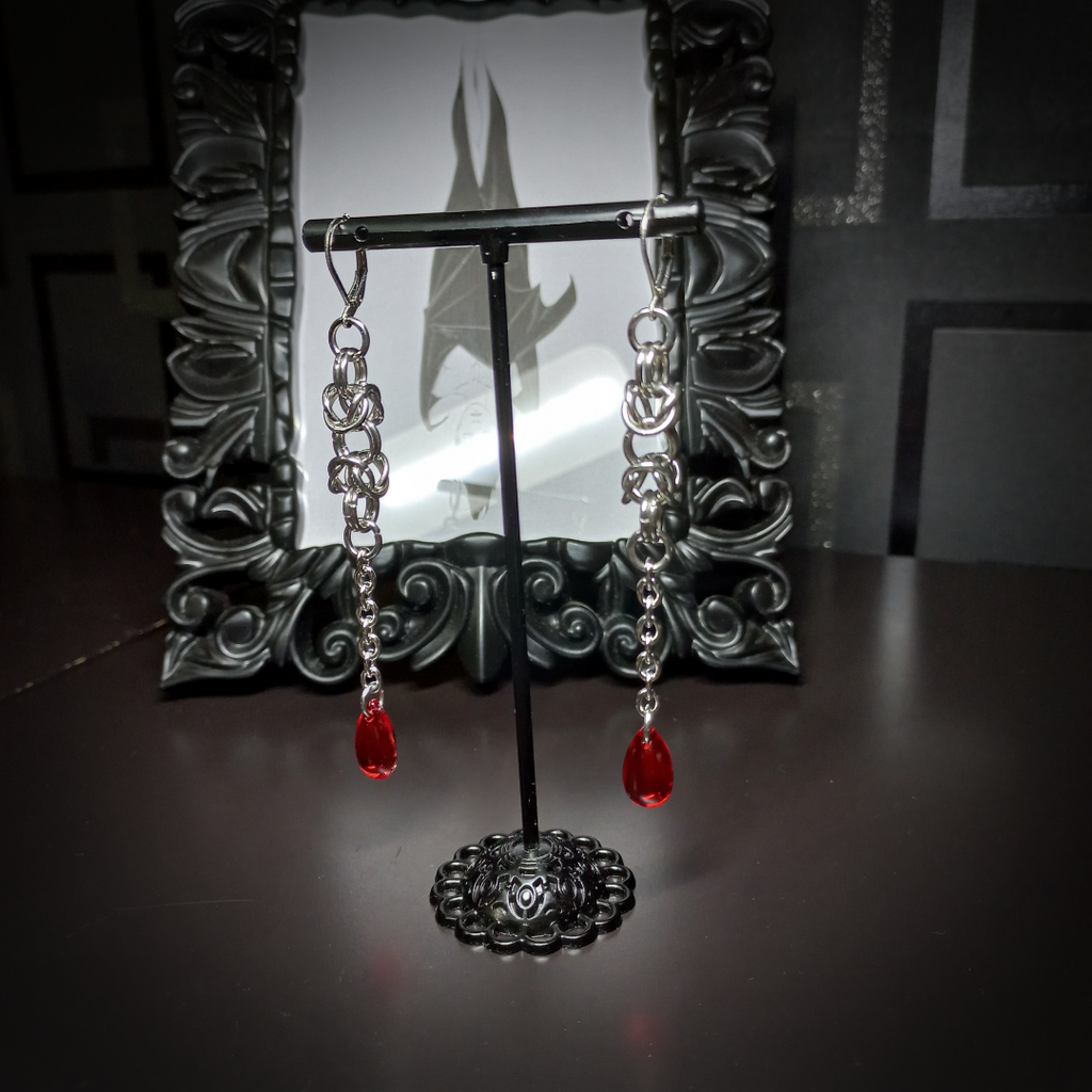 Boucles d’Oreilles Sanguis Byzantium