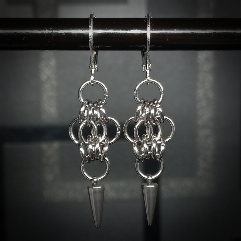 Boucles d’Oreilles à Pointe