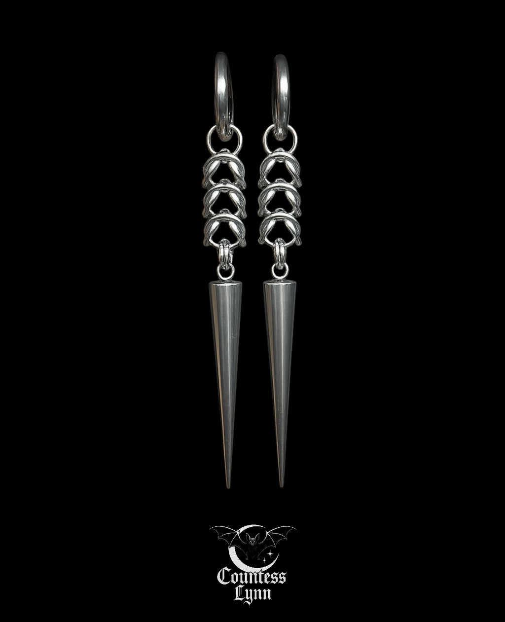 Boucles d'Oreilles à Pointe Impériale