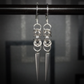 Boucles d’Oreilles Byzantines à Pointe