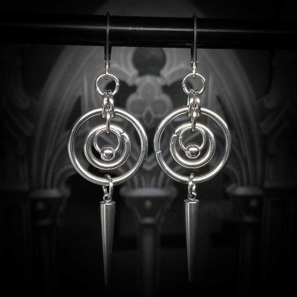 Boucles d’Oreilles à Pointe