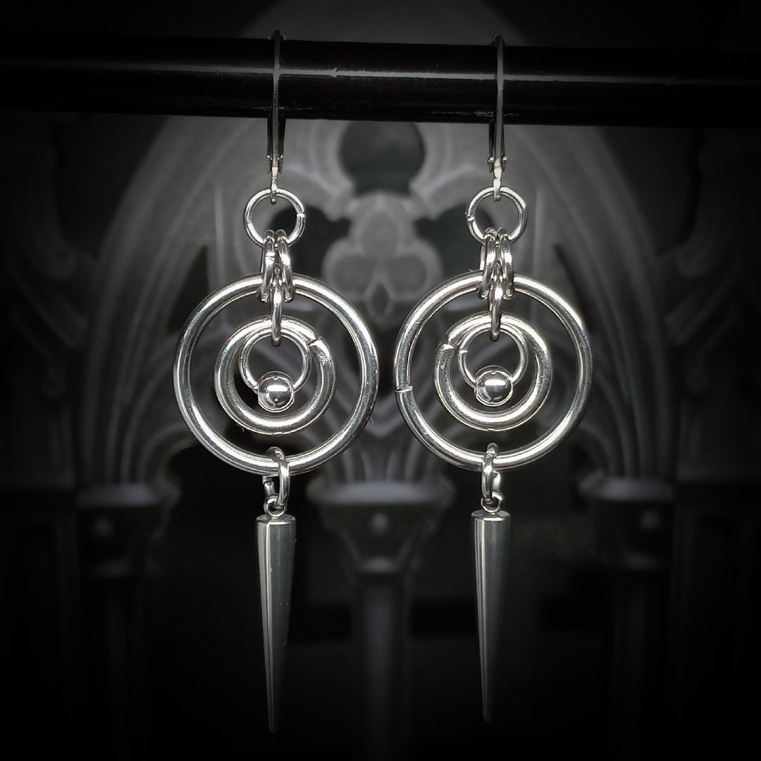 Boucles d’Oreilles à Pointe
