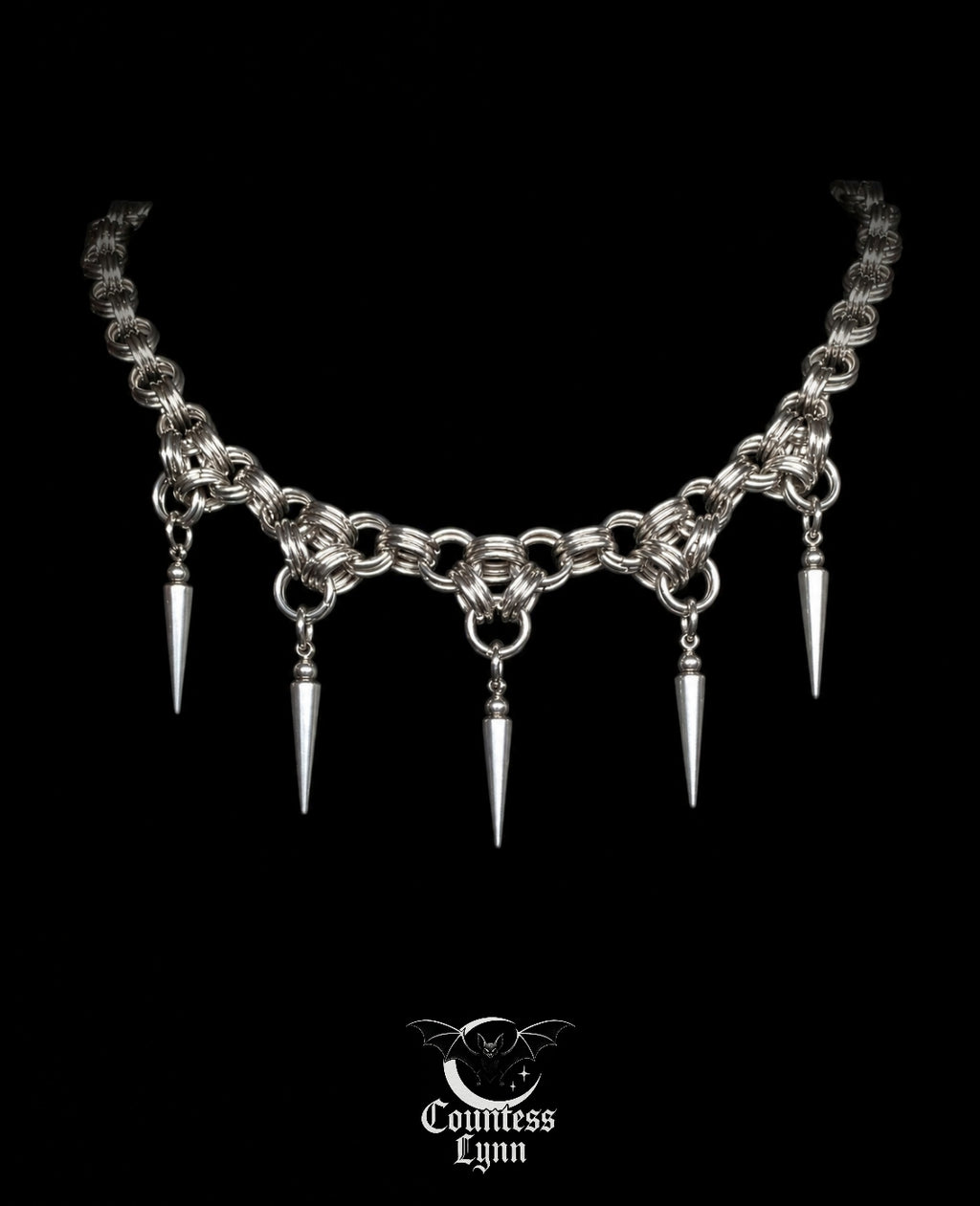 Collier Midnight – Épines de Minuit