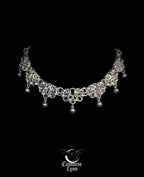 Collier Dentelle Métallique