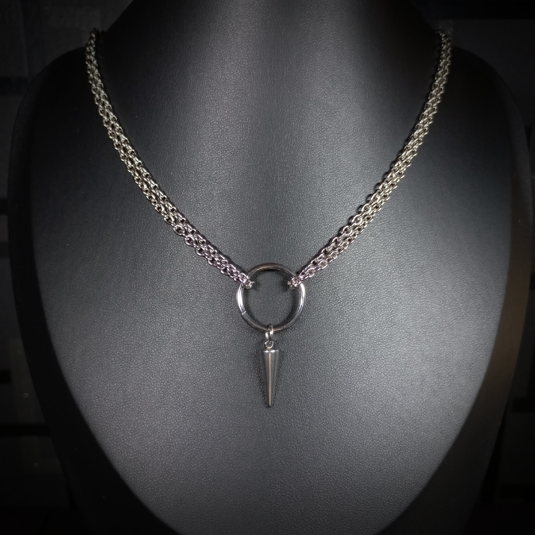 Collier Anneau & Pointe
