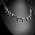 Collier Nightfall – Perles Obscures