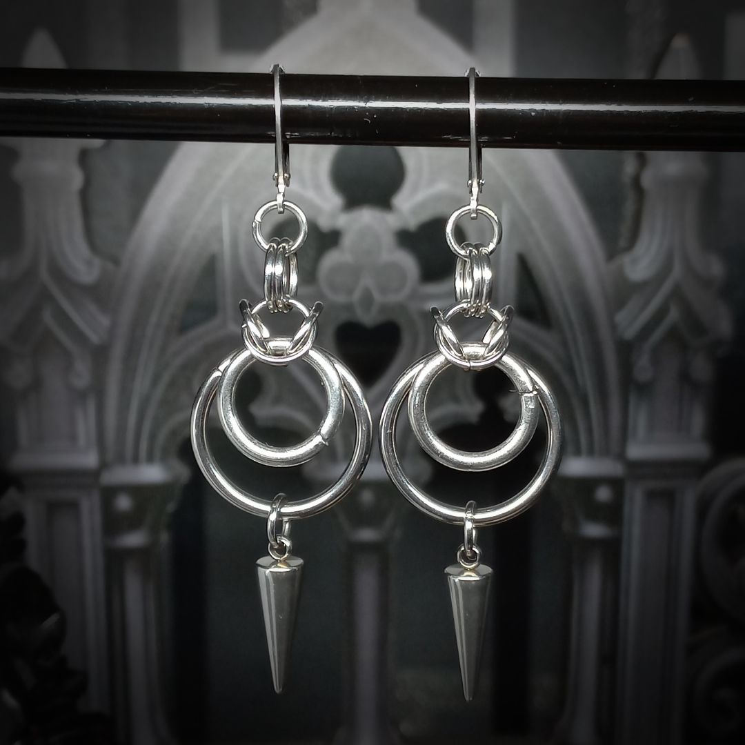 Boucles d’Oreilles à Pointe