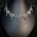 Collier Dentelle Métallique