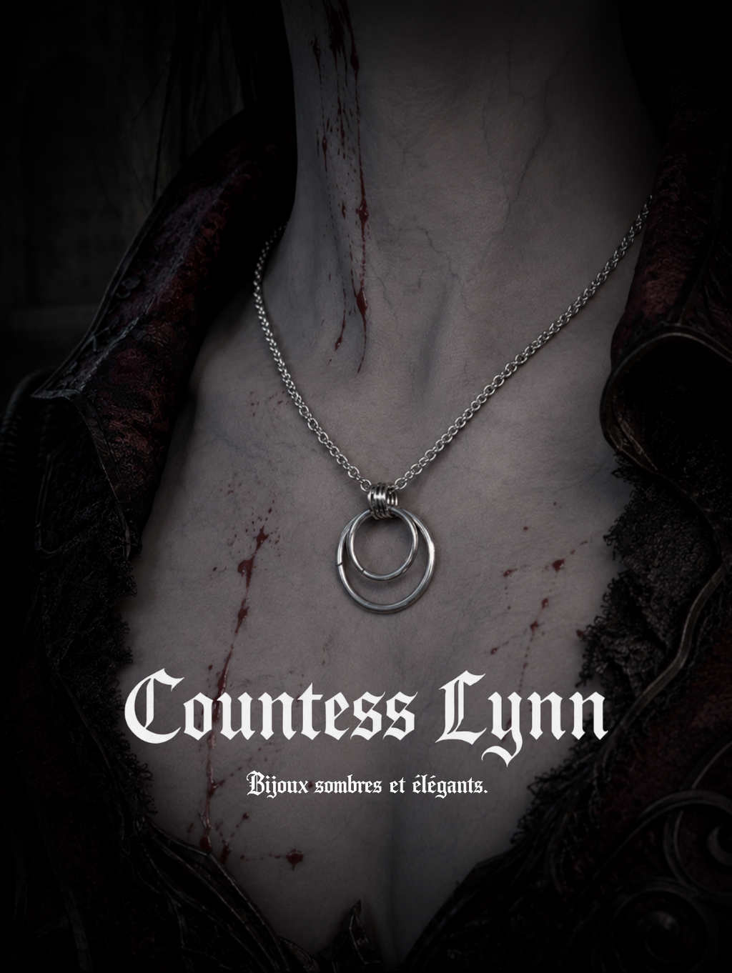 Collier Double Anneaux