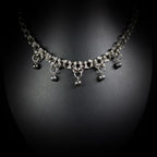 Collier Midnight – Steel Pearl