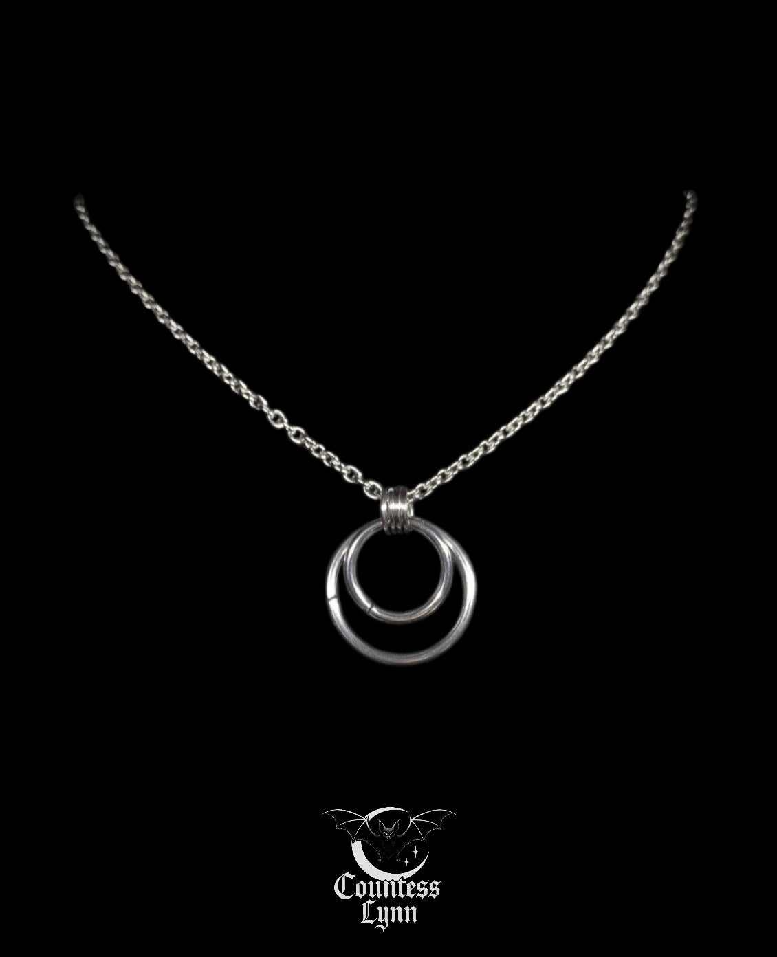 Collier Double Anneaux