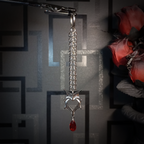 Porte-clés en Cotte de Maille – Vampire’s Heart