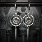 Boucles d’Oreilles à Pointe