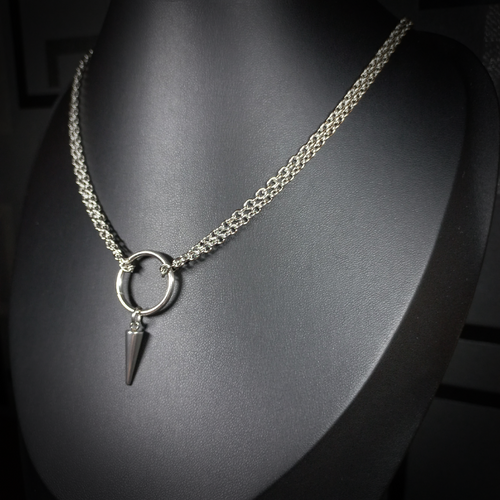 Collier Anneau & Pointe