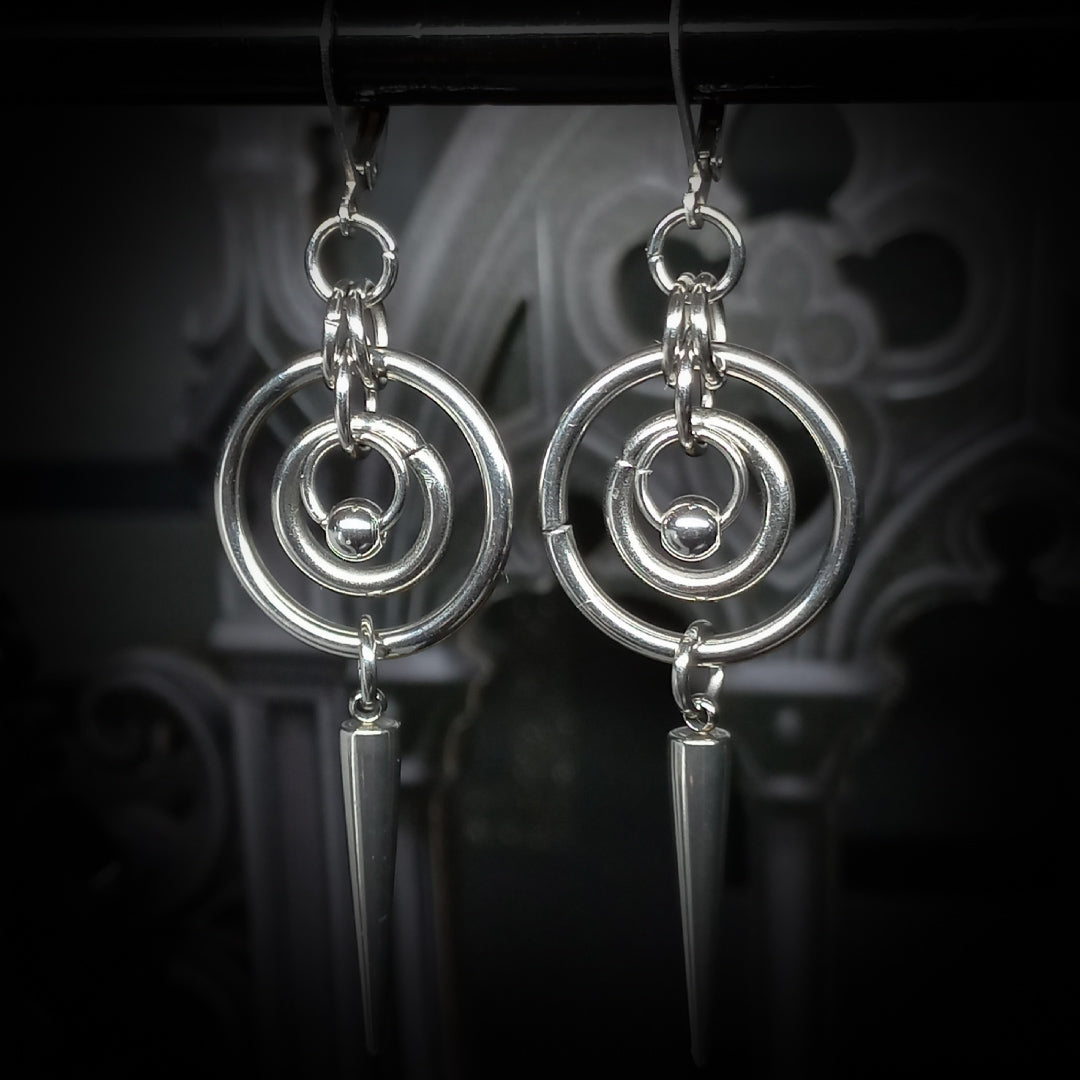Boucles d’Oreilles à Pointe