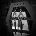 Boucles d’Oreilles à Grande Pointe