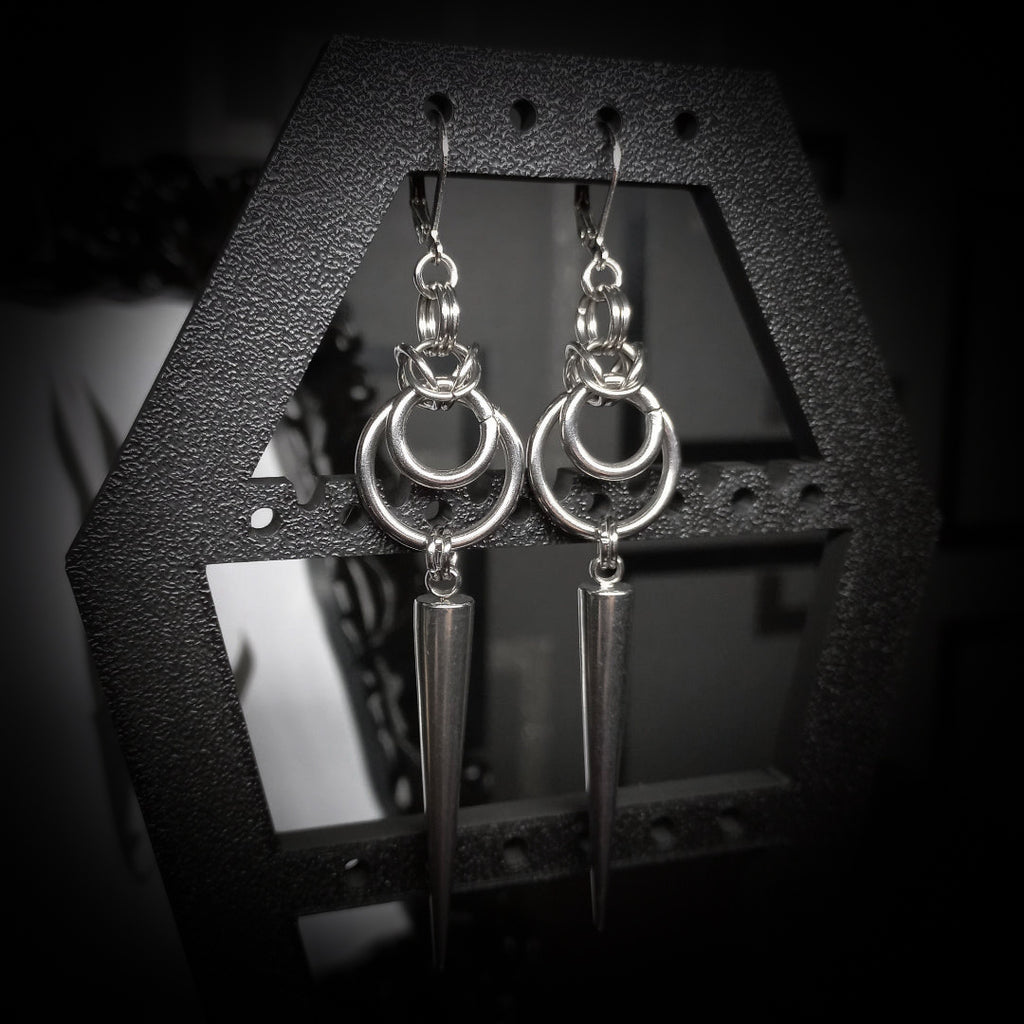 Boucles d’Oreilles à Grande Pointe