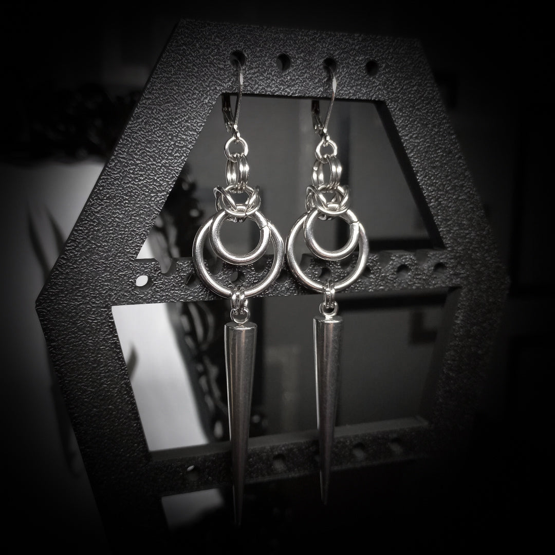 Boucles d’Oreilles à Grande Pointe