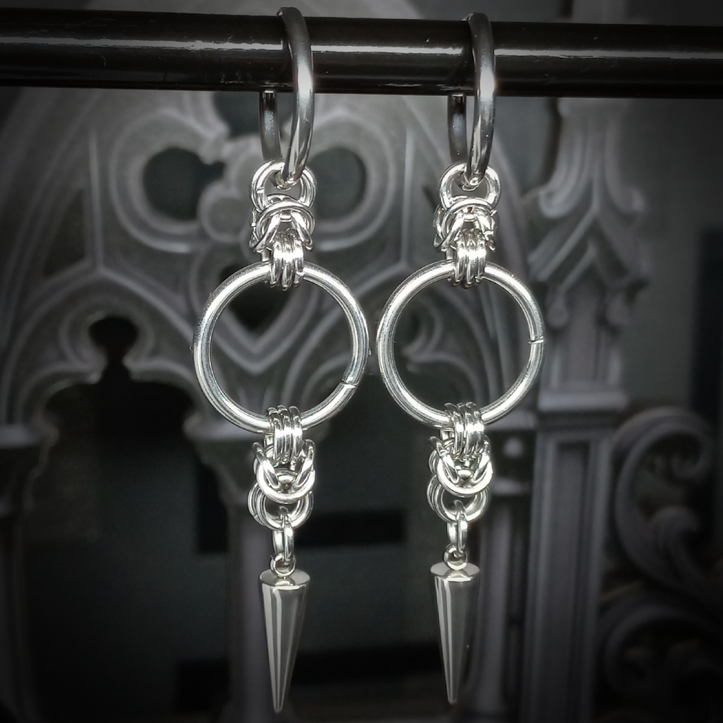 Boucles d’Oreilles à Pointe