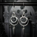 Boucles d’Oreilles à Pointe