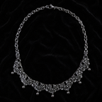 Collier Dentelle Métallique