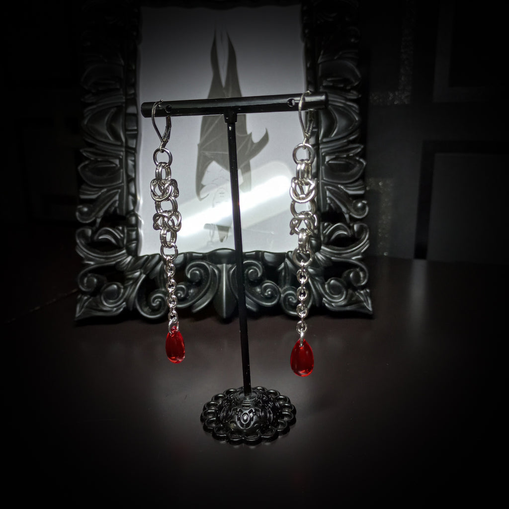 Boucles d’Oreilles Sanguis Byzantium