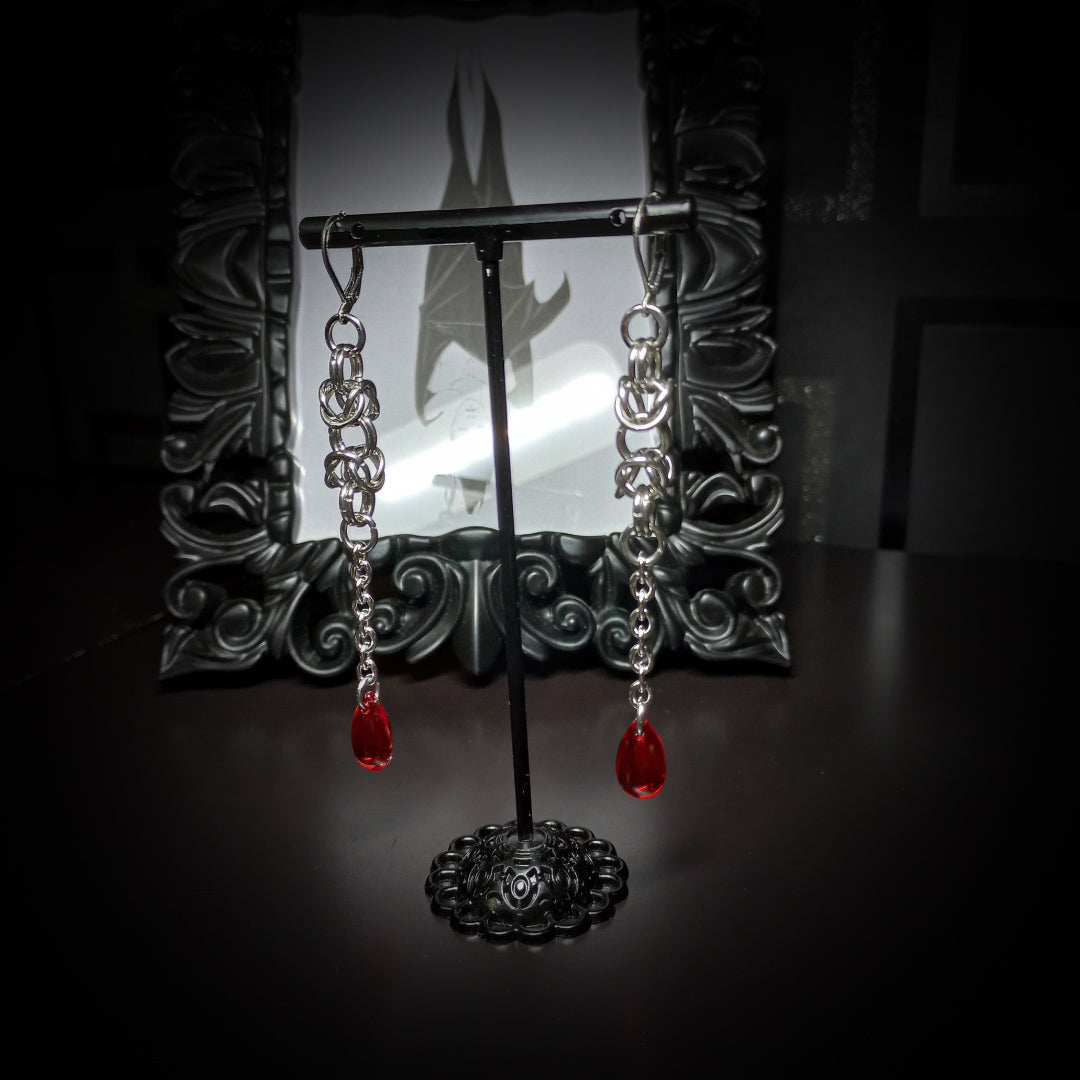 Boucles d’Oreilles Sanguis Byzantium