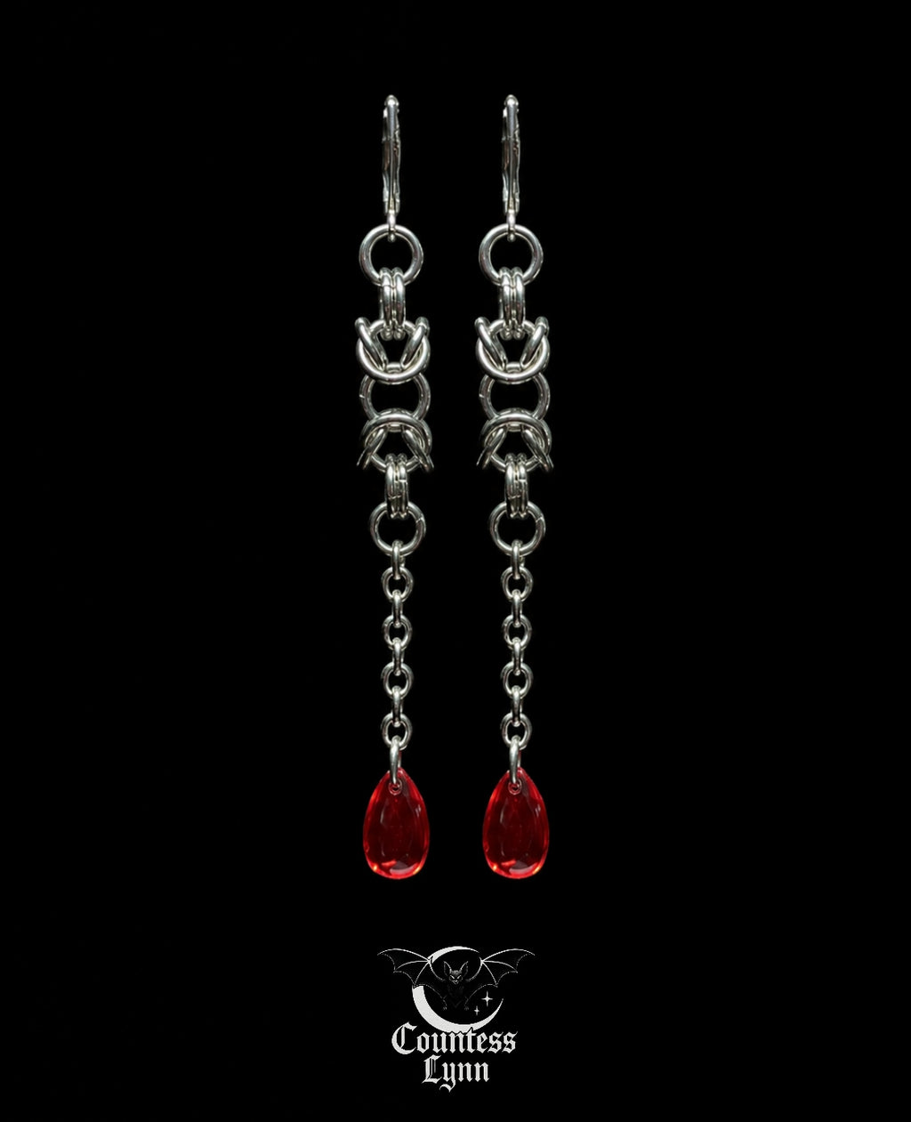Boucles d’Oreilles Sanguis Byzantium